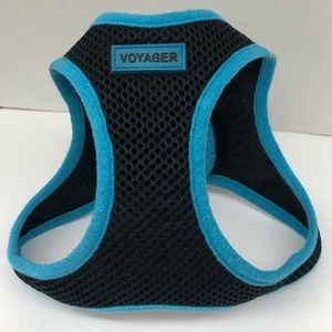 Voyager dog harness Blue and Black L